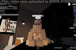 Slut Gets Gangbanged In Roblox Condo