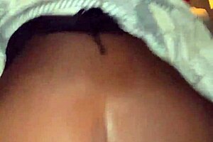 I fucked the same ebony teen twice today because of her big booty