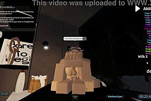 Slut Gets Gangbanged In Roblox Condo