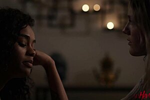 she said, 'let's have a wet lesbian threesome,' in the full movie.