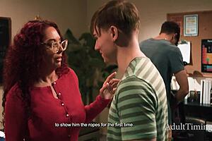 Busty Teacher Kiki Has An Affair With A Student That Ends In Him Blackmailing Her Adulttiming