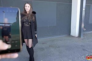 Wow, Emma Scarlett gets anal fisting in German scout casting! Her saggy tits bounce during quickie fuck!