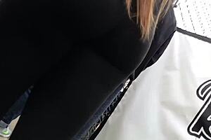 Hidden Candid Ass of Teen Anna Kasper