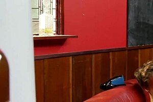 Tommie Jo teases nipples while thick cock splits her