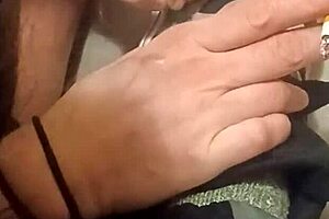 my friend has fun trashing my sneakers, it's crazy!