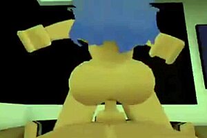 roblox girl feels scared and aroused by intruder fucking