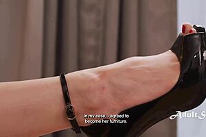 Lesbian Couple Tries Kinky Strapon Scissoring