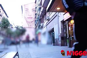 spanish girl melanie dior craves black cock rough!