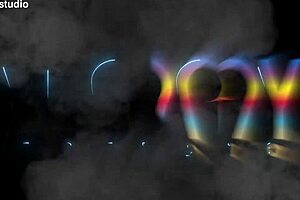 Elisa Santos plays with big cocks.