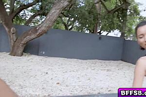 Three Blondes Workout Together