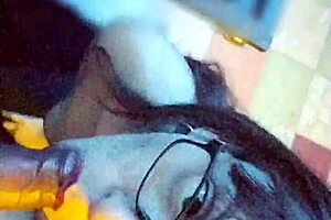 she loves deepthroating the whole cock and balls.