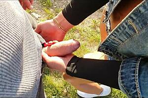 Real public sex when the car is broken maria kalos