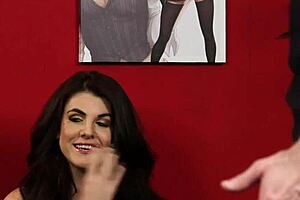 Kinky Domina Humiliates Neighbor in Stockings and High Heels