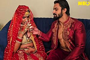 Wild Indian Bride's First Sex with Cunilingus and Armpit Fucking