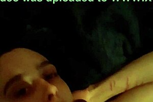 she's sucking that monster cock