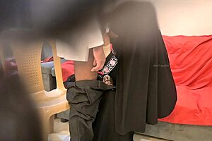 i'm the lucky doctor who got a blowjob from hijab girl