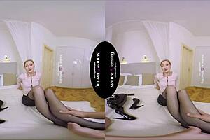 Skinny Mature Woman In Stockings And Heels Gets Fucked In Hotel Room