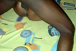 African passionate sex in blue films