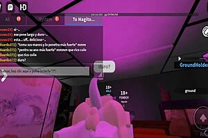 Look at this furry guy getting pounded by a sexy femboy!