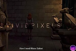 Hermione Gets Double Penetration in Threesome! So Hot and Wild