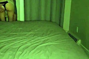 is the young silly girl fooling around in the bedroom?