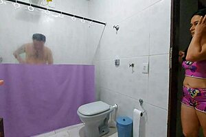 craving my stepmom's husband, licking her wild moans