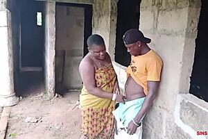 Electrician bends over the fat whore outside for pussy fucking!