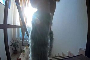 Preview-Milfycalla- Masturbating While Wearing Fur Coat And Shiny High Heels 205