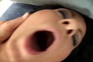 Brunette MILF Mary in European Scene with Nick Lang and Frank