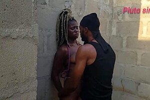 Submissive Black Slave Feels Bondage Domination