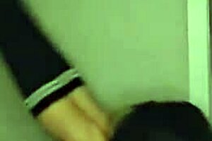 is the young silly girl fooling around in the bedroom?