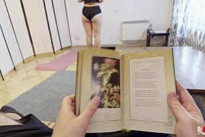 stepson fucks stepmom's ass and fills her with cum.