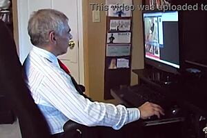 Mistress Orabella Ties Up Tripod for Humiliating Double Penetration