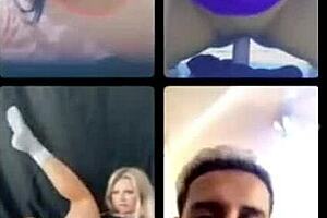 Girls in Instagram touching each other like whores
