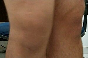 Sexy Crossdressing Babe Crosses Legs in Panties, Teasing for More Videos