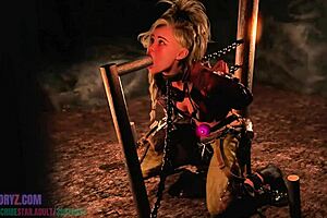 Gemma Smithy Bound for Blowjob Training