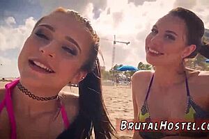 Aidra fox says, tie me up and dominate me hard. kharlie stone joins in.