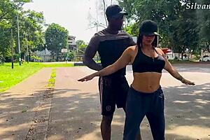 Busty milf student fucked by trainer with a big black cock xanderblackx