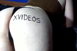 Blanca masturbates her big tits in lingerie