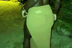 Public flash in Ibiza