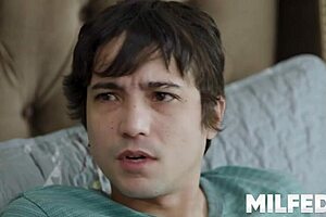 Hot Step Mom Wakes Young Stepson For Naughty Fuck