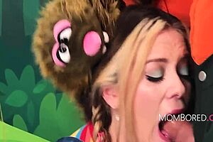 Educational Show Hides Freeuse Gangbang with Ryan Keely and River Lynn