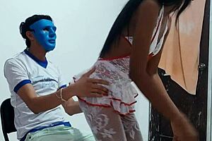 The 22-Year-Old Effeminate Man Watches Latina Milf Dance Like a Whore