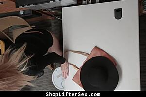 Teen and Grandma Submit to Shopliftersex Protocol