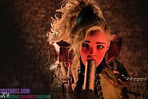 Gemma Smithy Bound for Blowjob Training