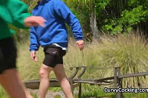 fucking juicy soccer tits after training