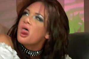 Brunettes in Lingerie Satisfy Horny Men with Tight Pussies