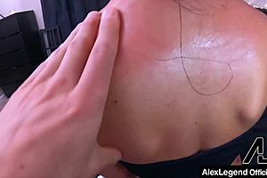 Alex Legend Fucks Lily Lane's Hairy Twat Intensely Before Cumming On Her Face