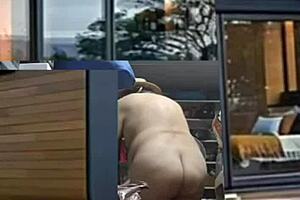 I-I got this homemade update with trans feet and ass, it's so retro and fun!