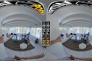 Mae Milano Moans in Pleasurable Stepsister Blowjob